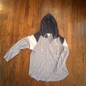 Market & Spruce Two-Tone Hoodie